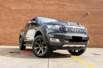 FORD RANGER RTG MATTE BLACK LASER TEXT